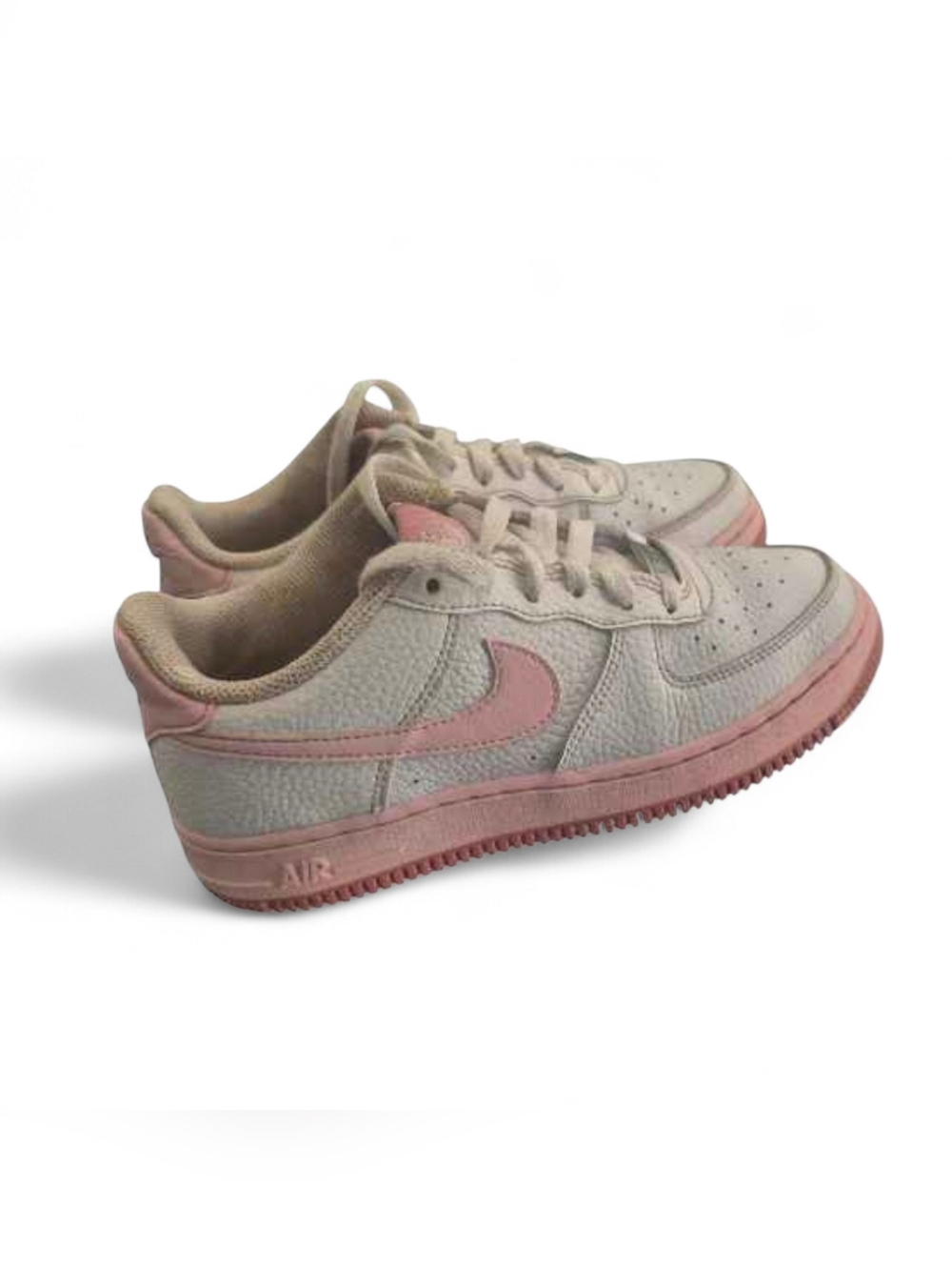 Nike Air Force 1 Low - White with Pastel Pink